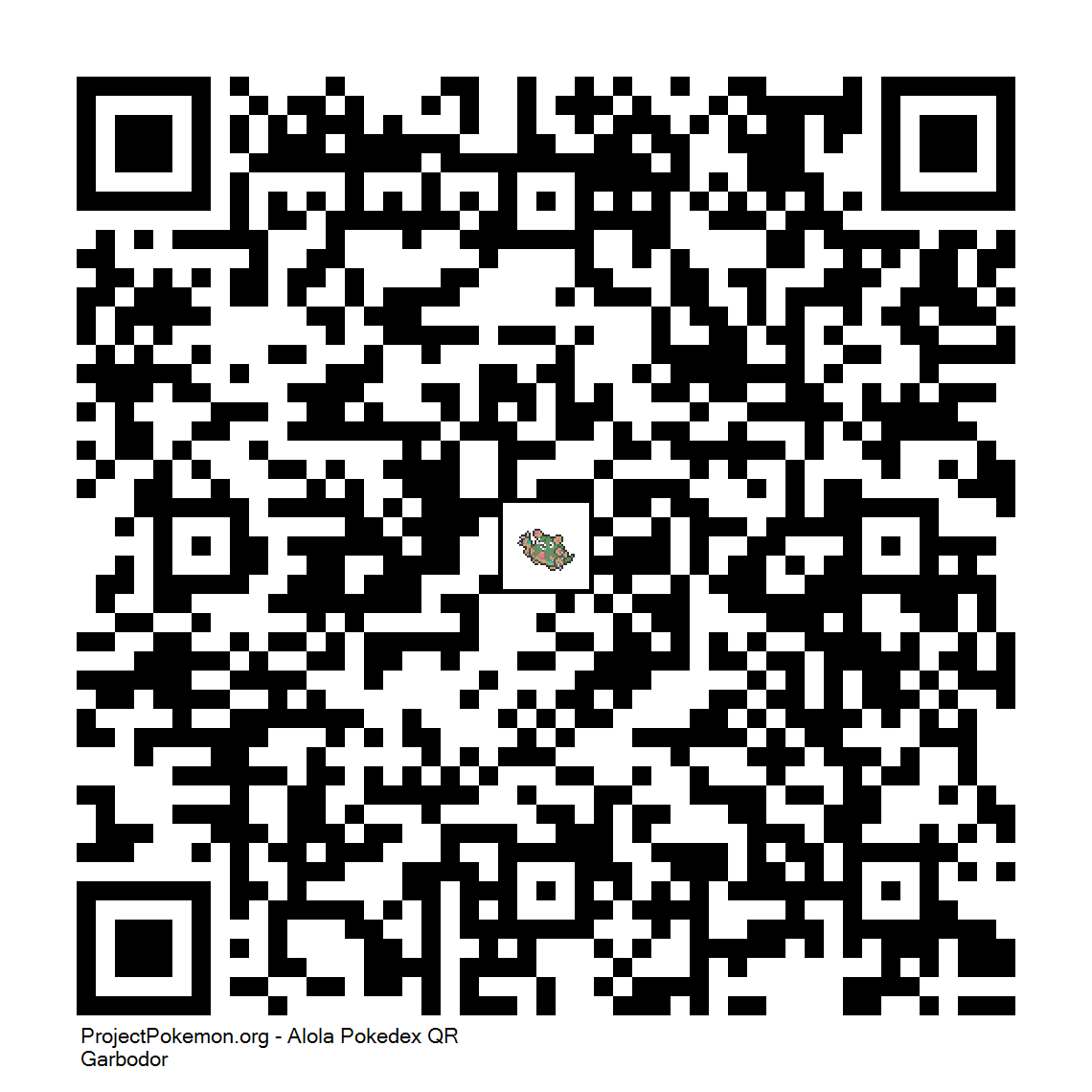Cdigo QR de Garbodor